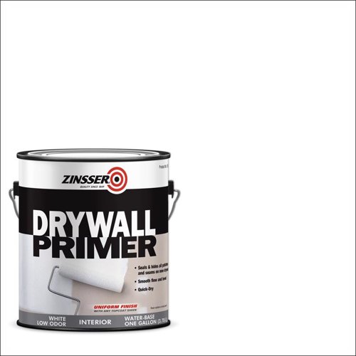 Zinsser White Flat/Matte Water-Based Styrenated Acrylic Primer 1 gal