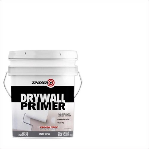 Zinsser White Flat/Matte Water-Based Primer 5 gal