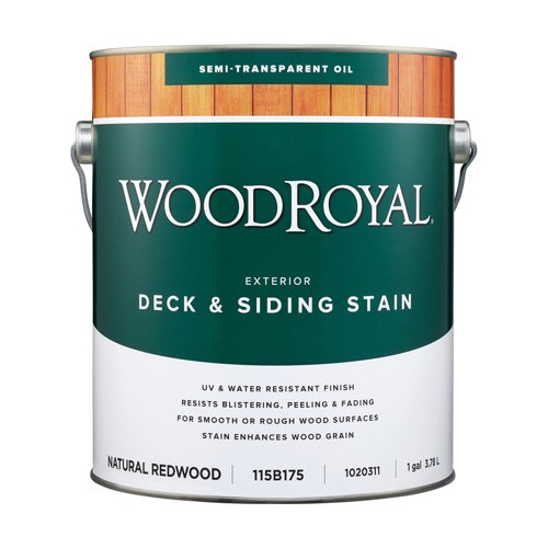 Ace Wood Royal Semi-Transparent Natural Redwood Oil-Based Deck and Siding Stain 1 gal