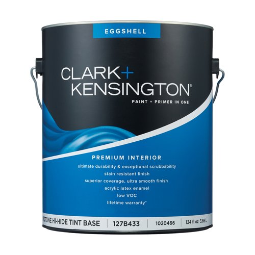 Clark+Kensington Eggshell Tint Base Mid-Tone Base Paint + Primer Interior 1 gal