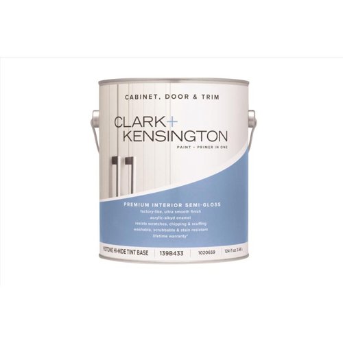 Clark+Kensington Semi-Gloss Tint Base Mid-Tone Base Cabinet/Door/Trim Paint Interior 1 gal