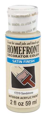 Homefront Satin Sandstone Hobby Paint 2 oz