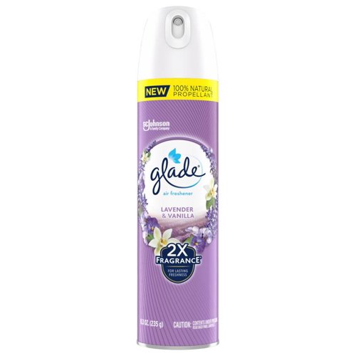 Glade Lavender & Vanilla Scent Air Freshener 8.3 oz Aerosol 1 pk