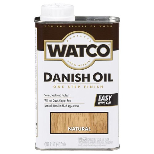 WATCO Transparent Natural Oil-Based Danish Oil 1 pt