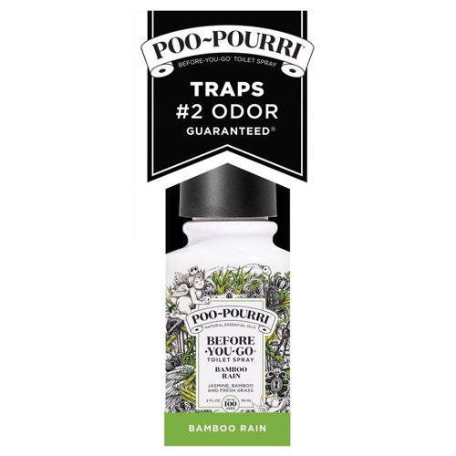 Poo-Pourri Bamboo Rain Scent Air Freshener Spray 2 oz Liquid 1 pk