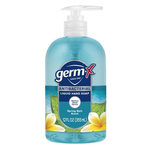 Germ-X Spring Water Scent Antibacterial Antimicrobial Lotion Soap 12 fl. oz.