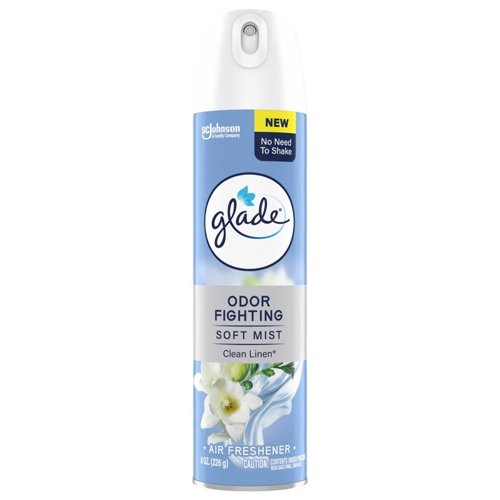 Glade Clean Linen Scent Air Freshener Spray 8 oz Aerosol 1 pk