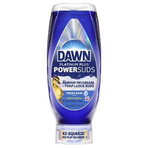 Dawn PowerSuds Fresh Scent Liquid Dishwashing Liquid 17.4 oz 1 pk