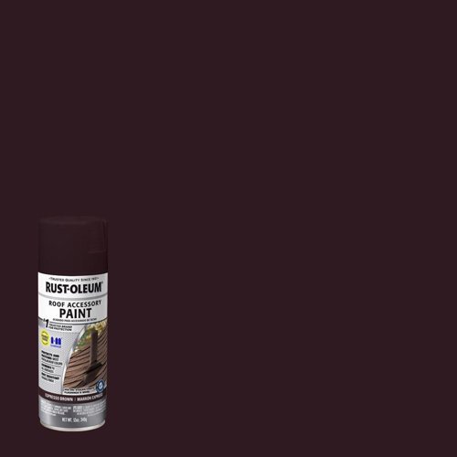 Rust-Oleum Roof Accessory Flat Espresso Brown Spray  Paint 12 oz