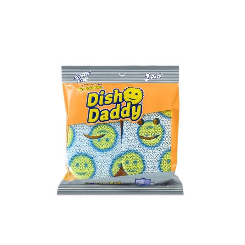 Scrub Daddy Dish Daddy Non-Scratch Dishwand Scrubber Refill For Household 1 pk