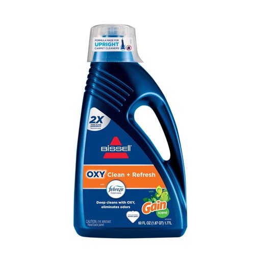 OXY Febreze Floral. Original Gain Scent Carpet and Upholstery Cleaner 60 fl. oz. Liquid Concentrated