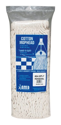 Elite Mops and Brooms #24 Cut End Cotton Mop Refill 1 pk