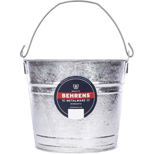 Behrens 10 qt Pail Silver