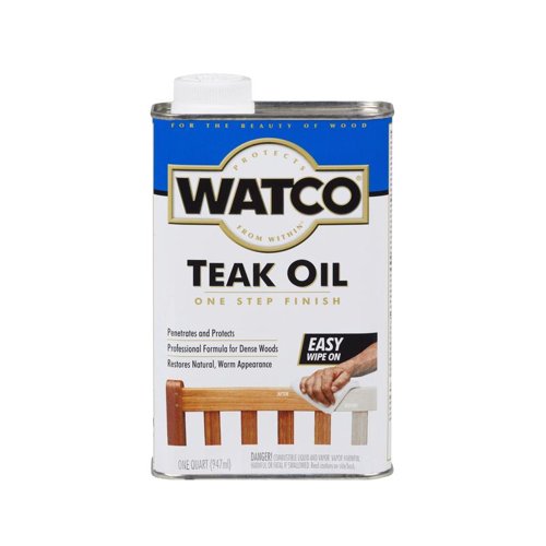 WATCO Transparent Clear Oil-Based Teak Oil 1 qt