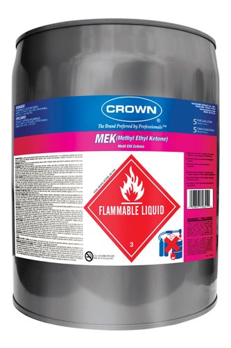 Crown Methyl Ethyl Ketone Paint Thinner 5 gal
