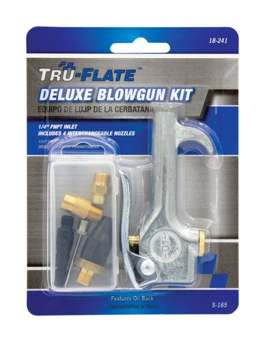 Tru-Flate Steel Air Blow Gun Safety Lever 1/4 in. NPT