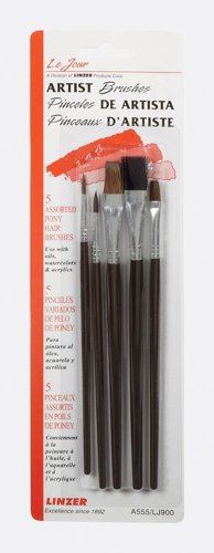 Linzer Assorted Artist Paint Brush Set