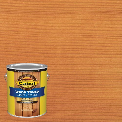 Cabot Wood Toned Transparent Pacific Redwood Oil-Based Deck and Siding Stain 1 gal