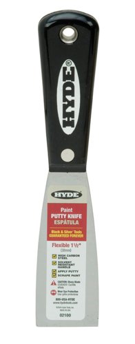 Hyde 1.5 in. W High-Carbon Steel Flexible Putty Knife