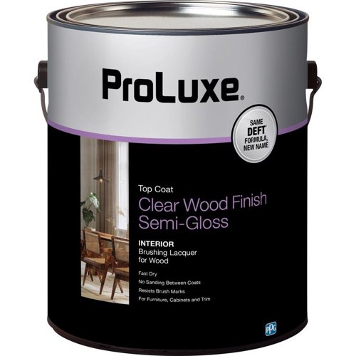 ProLuxe Semi-Gloss Clear Oil-Based Brushing Lacquer 1 gal