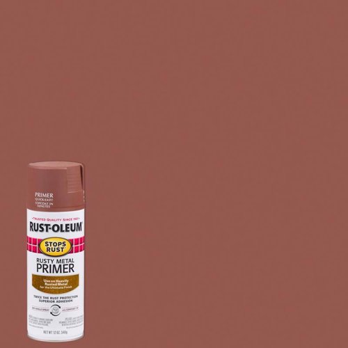 Rust-Oleum Stops Rust Brown Flat Oil-Based Alkyd Spray Primer 12 oz