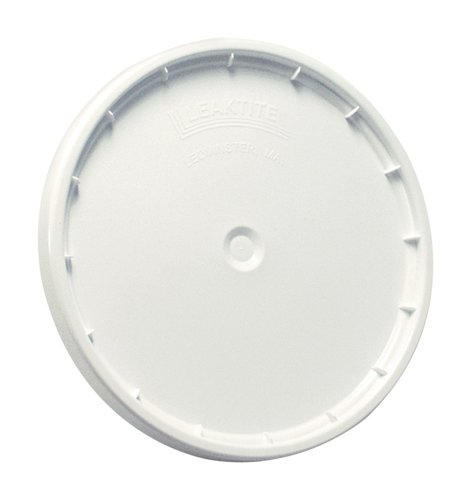 Leaktite White 5 gal Plastic Bucket Lid