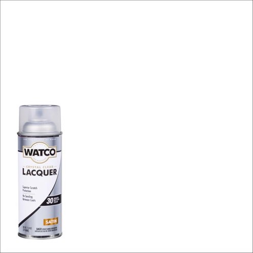 WATCO Satin Clear Oil-Based Alkyd Wood Finish Lacquer Spray 11.25 oz