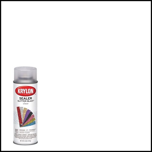 Krylon Glitter Blast Clear Spray  Paint 6 oz