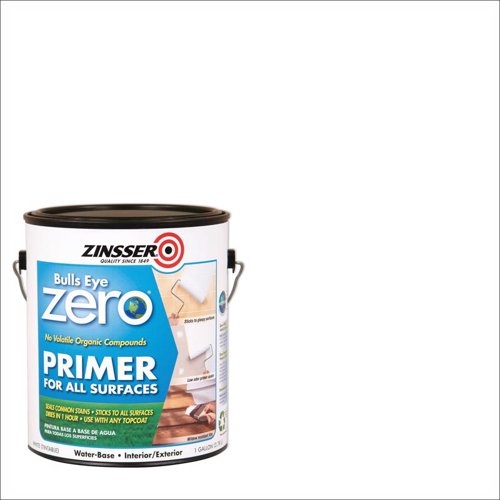 Zinsser Bulls Eye Zero White Smooth Water-Based Acrylic Primer and Sealer 1 gal – Interior Primer | City Lumber | From Contractors to DIY projects, our professional staff will help guide you on your next projct. San Angelo, Texas