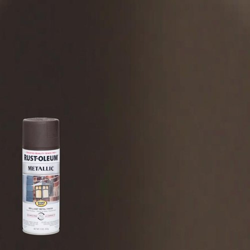 Rust-Oleum Stops Rust Metallic Oil Rubbed Bronze Metallic Spray Paint 11 oz
