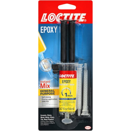 Loctite Instant Mix High Strength Epoxy Translucent Yellow Epoxy 0.47 oz