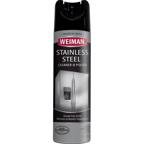 Weiman Floral Scent Stainless Steel Cleaner & Polish 17 oz Spray