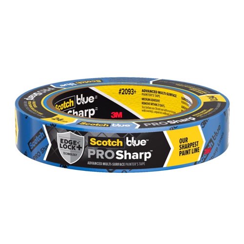 ScotchBlue PROSharp 0.94 in. W X 60 yd L Blue Medium Strength Painter's Tape 1 pk