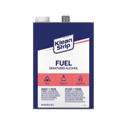 Klean Strip Denatured Alcohol Clean Burning Fuel 1 gal