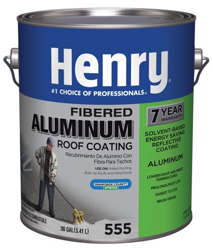 Henry Smooth Aluminum Fibered Aluminum Aluminum Roof Coating 0.9 gal
