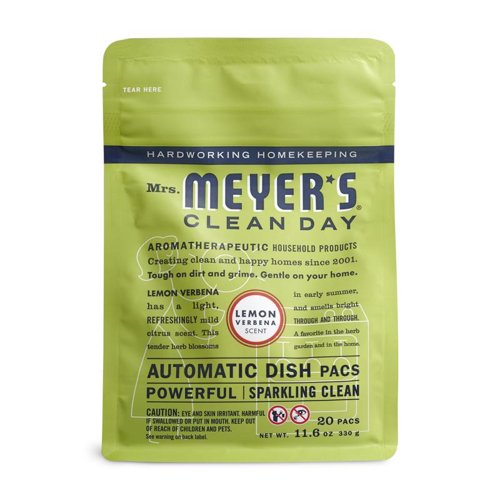 Mrs. Meyer's Clean Day Lemon Verbena Scent Powder Dishwasher Detergent 11.6 oz 20 pk
