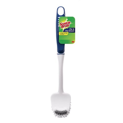 Scotch-Brite 9 in. Plastic Handle Pot and Pan Brush
