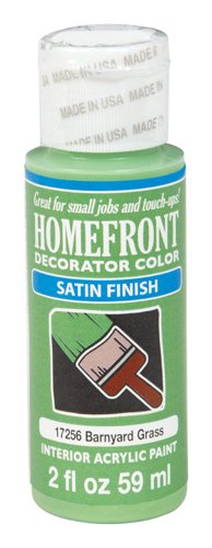 Homefront Satin Barnyard Grass Hobby Paint 2 oz