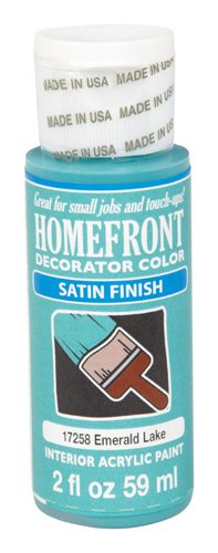 Homefront Satin Emerald Lake Hobby Paint 2 oz