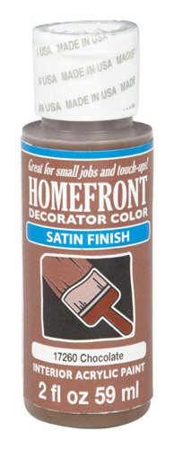 Homefront Satin Chocolate Hobby Paint 2 oz