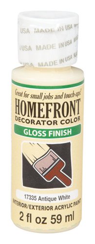 Homefront Gloss Antique White Hobby Paint 2 oz