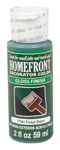 Homefront Gloss Forest Green Hobby Paint 2 oz