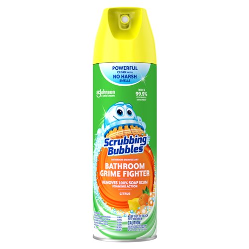 Scrubbing Bubbles Citrus Scent Bathroom Cleaner 20 oz Foam