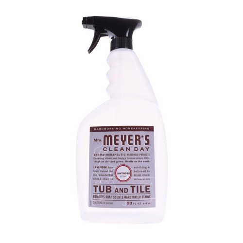 Mrs. Meyer's Clean Day Lavender Scent Tub and Tile Cleaner 33 oz Trigger Spray Bottle