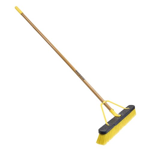 Quickie Polypropylene 24 in. Push Broom