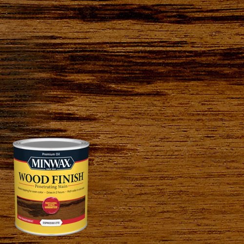 Minwax Wood Finish Semi-Transparent Espresso Oil-Based Penetrating Wood Finish 1 qt