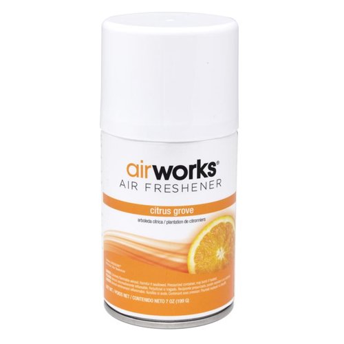AirWorks Citrus Grove Scent Air Freshener 7 oz Aerosol 12 pk