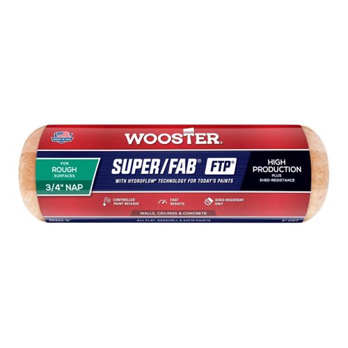 Wooster Super/Fab FTP Synthetic Blend 9 in. W X 3/4 in. Regular Paint Roller Cover 1 pk