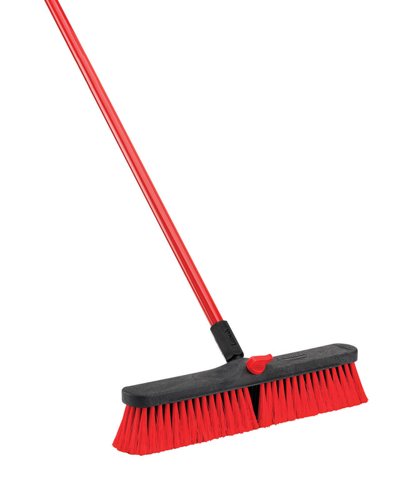 Libman Polyethylene Terephthalate 18 in. Multi-Surface Push Broom