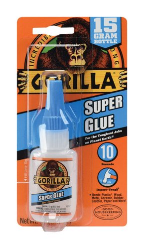 Gorilla High Strength Clear Super Glue 15 gm